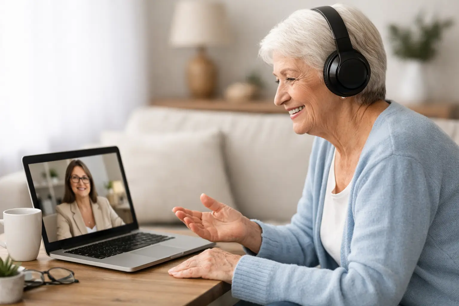 Terapia online para idosos funciona?
